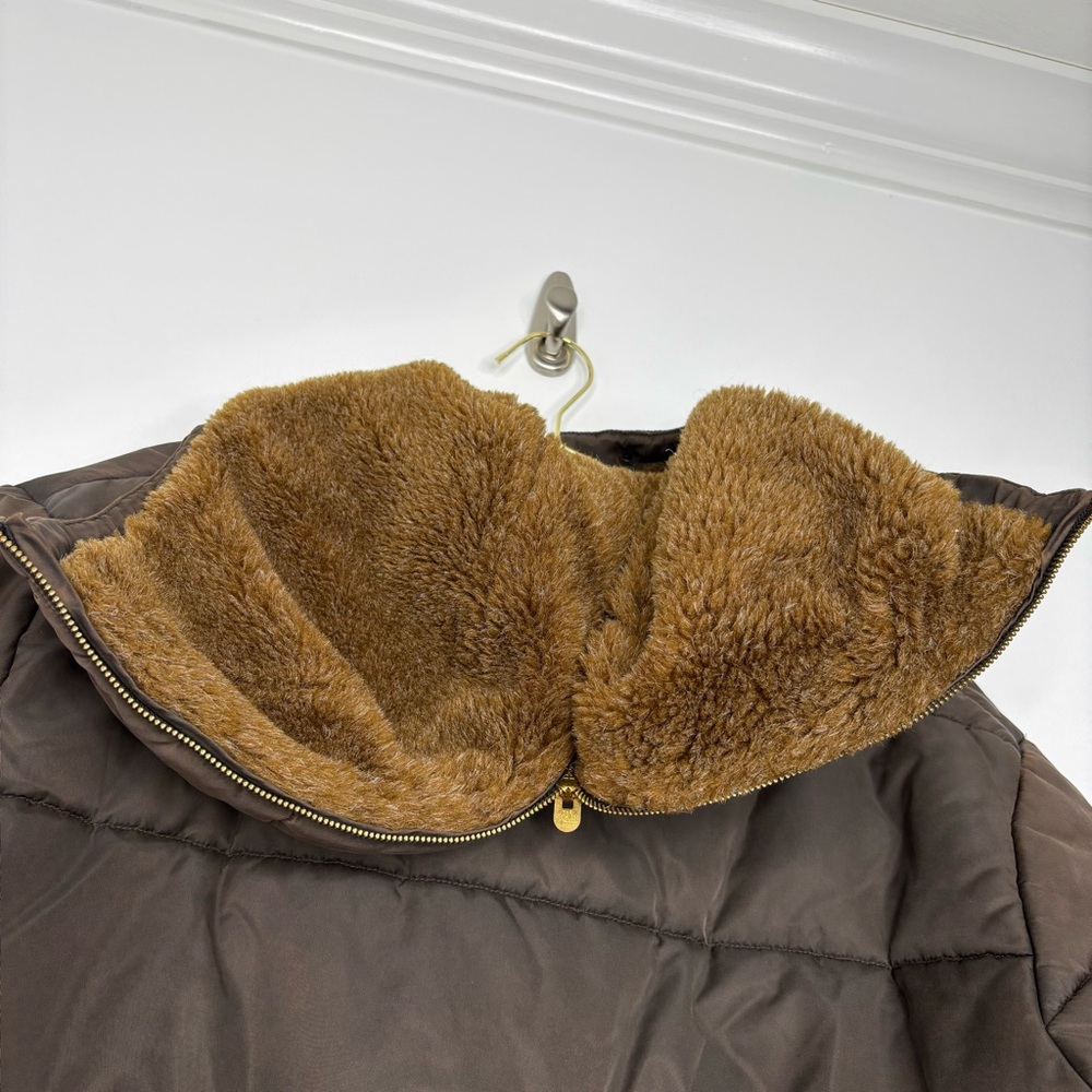 RRL by Ralph Lauren Coated Twill Parka Vintage Black Fleece Hood Size L New - Picture 13 of 16